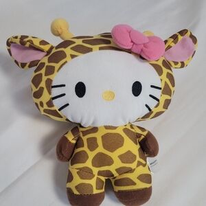 Fiesta Hello Kitty Dressed As A Giraffe Plush Stuffed Animal 10"